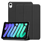 Folio Case For Apple Ipad Mini  a17 Pro  mini 6th Gen Leather Stand Smart Cover