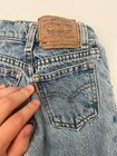 Vintage Little Levis Orange Tab 550 Boys Size 5 Kids Jeans Denim