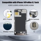 For Iphone 14 Pro Max Oled Display Touch Screen Digitizer Assembly Replacement