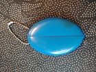Vintage Coin Purse Keychain Ny City Travel Souvenir Squeeze Pouch 1970 s 