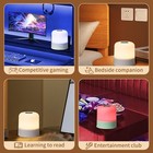 Touch Led Night Light Usb Table Lamps Rechargeable Dimmable Bedside Light