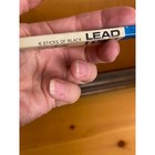 Vintage Scripto Long Lead Mechanical Pencil Refills Black E 430hb 5 Sticks Usa