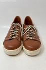 Cardon Womens Brown White Leather Lace-up Low Top Sneaker Shoes Size 6 5