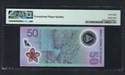 Nicaragua 50 Cordobas 2009 nd2011  P207 Commemorative Uncirculated Graded 68