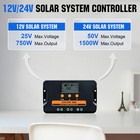 Eco-worthy Solar Charge Controller 30a Dual Usb Port Auto 12v 24v Pwm For Solar