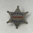 Special Airport Police Department Law Enforcement Enamel Lapel Hat Pin