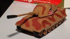 Vintage Corgi Toys 904 King Tiger Tank - Hong Kong 1983 Issue W box