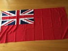 Sewn Red Ensign 1 25yd  Flag Rope   Toggle Made On Mod Approved Woven Cloth
