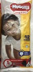 Vintage Huggies Snug   Dry Factory 9 Total Diapers Size 5 Mickey Mouse Disney K