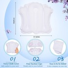 Jetec Inflatable Bath Pillow For Tub 20x15 Inch  pack Of 1   As Picture See