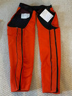 Stihl Performance Zipapron Chainsaw Chaps 6 Layer Orange 44  Length 30-42  Waist