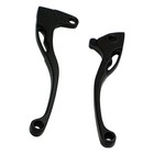 1 Pair Aluminum Black 8mm Motorcycle Handle Front Brake Lever W clutch Universal
