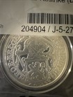 2019 Netherlands 1 Oz Silver Lion Dollar Restrike Bu