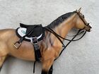 Breyer Horse Stoneleigh English Saddle   Custom Ooak Bridle Martingle Tack Set