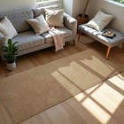 Hallway Runner Rug 2x6 Ft Faux Jute Rugs Washable Entryway Rug Hall Carpet
