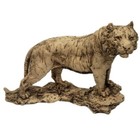 Vintage White Tiger Sculpture Figurine