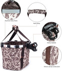 Bike Basket small Pets Cat Dog Folding Carrier removable Bicycle Handlebar Front