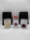 Zippo Lucky Strike Cigarettes Logo Lot Of 3 Unfired Lighters 1980s 1998 2023