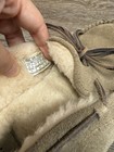 Ugg Dakota Women   s Beige Suede Sheepskin Lined Moccasin Slippers Us 8