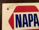 Vintage Napa Belden Small Plastic Advertising Sign 6  By 6 
