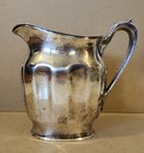 Vintage Epns Silver Plate Water Flower Pitcher Usa  848