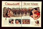 1954 Mgm Cinemascope Movie Advertisement Rose Marie Rhapsody Vintage Print Ad
