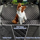 Dog Car Seat Cover For Back Pet Backseat Waterproof Bench Covers Universal Cars