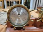 Vintage Brass Barometer Swift And Anderson Temperature And Humidity
