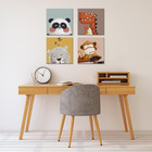 Kids Canvas Wall Art Prints Animals Wall Decor Painting Picture For Kid Baby Chi