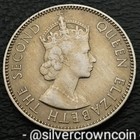 East Africa                                     50 Cents 1954  Km 36  Half Shilling Coin  Lion  