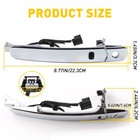 For 2010-2013 Nissan Rogue Front Left Driver Side Outside Exterior Door Handle A
