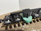 G Scale Track Cleaning Car With 2-sided Pad - Push By Hand Or Pull Behind Engine
