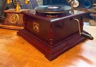 Antique Hmv Gramophone     Fully Functional Wind-up Phonograph   Only One  Best Qu