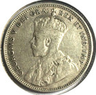 1912 Newfoundland Canada 20 Cents Sterling Silver Coin - King George V  b2 