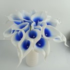 20pcs Calla Lily Bridal Wedding Bouquet Head Latex Real Touch Flower Bouquets   