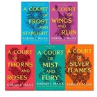 Sarah J  Maas 5 Books Collection Set A Court Of Thorns And Roses Series  Pb