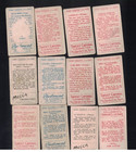 Lot Of 12 1910 T43 Piedmont Mecca Sweet Caporal Bird Series Tobacco Cards Llf