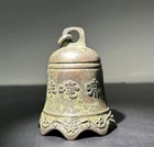 Japanese Antique Bronze Buddhist Temple Bell From Japan