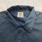 Dickies Work Shirt Button Cotton Short Sleeve Black Size Xl W  Pockets