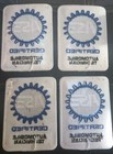 Ase Certified Automobile Technician Embroidered Heat Sealed Patches Lot Of 4