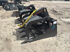 New 72  Skid Steer Grapple Attachment  Skeleton  Quick Attach Kubota Bobcat Cat