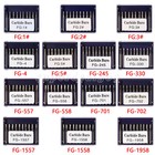 10pcs kit Dental Tungsten Carbide Bur For High Fast Speed Handpiece Mx
