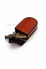 Vintage Brass Monocular Telescope With Leather Case For Gift Purpose Item