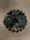 Silver Tone Clear Simulated Rhinestone Cluster Shoe Clips Vintage