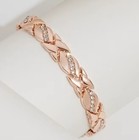 Women   s Magnetic Pure Copper Bracelet   3500 Gauss Magnets  Adjustable Sparkling