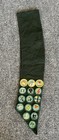 Vtg 1970   s Wichita Area Girl Scouts Sash With Pins Patches   36 Merit Badges