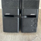 Bose Mediamate Pc Computer Speakers W  Ac Power Adapter Black Works Sounds Great