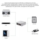 Digital Mp3 Audio Recorder Player With Usb Port   Sd Card Slot   Ir Remote Usal2