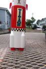 Vintage 1970   s Processed Plastics Nasa Titan Rocket -excellent Condition