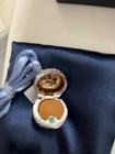 Estee Lauder  shimmering Sphere  Solid Perfume Compact Crystal Rhinestones Box